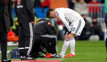 James lesionado con el Madrid
